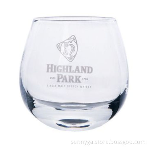 Single Malt Scotch Whisky Rocky Glass, Comes in Round Shape